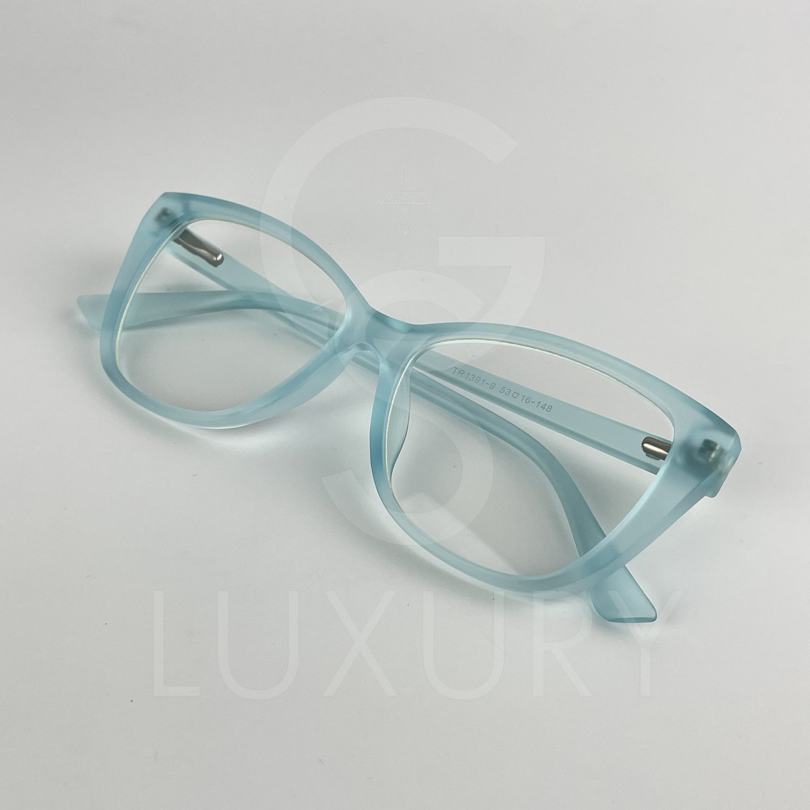 Lunette Optique TR-90 femmes bleu transparent TR1391-9 – Image 4