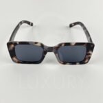 Lunette de soleil carré moucheté