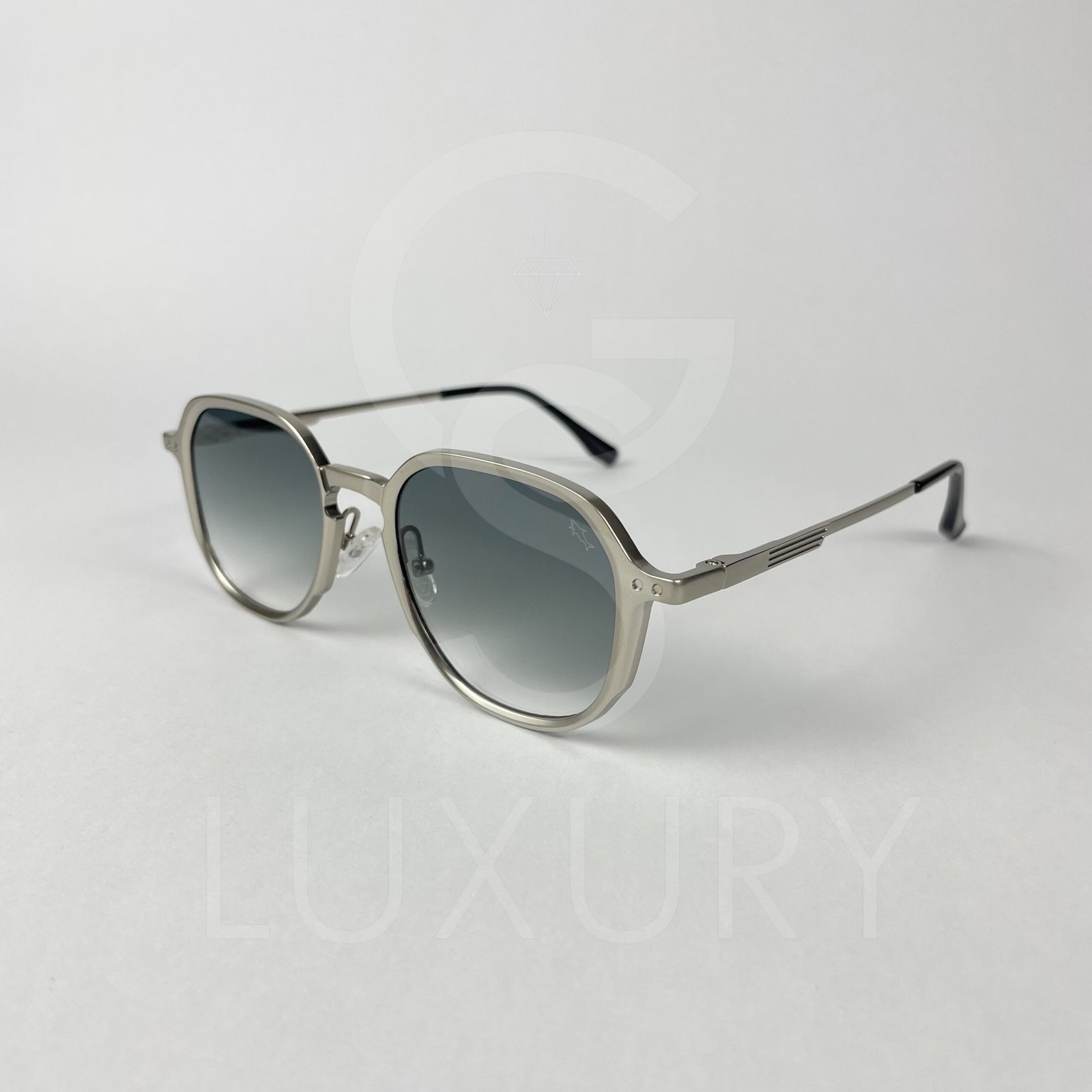 Lunette de soleil shark gris vert LX3029