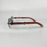 Lunette de soleil cartier bras bois percé photochromique 8007 - Image 3