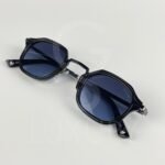 Lunette de soleil carré ditai bleu 18027 - Image 3