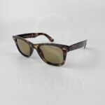 Lunette de soleil rayban wayfarer tigré verre marron RB2140