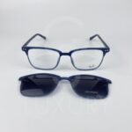 Lunette avec applique rayban carré bleu rx8059 - Image 4