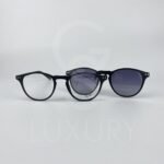 Lunette avec applique rayban rond noir rx8056 - Image 3