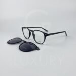 Lunette avec applique rayban rond noir rx8056 - Image 2