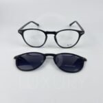 Lunette avec applique rayban rond noir rx8056 - Image 4