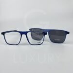 Lunette avec applique rayban carré bleu rx8065 - Image 3