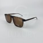 Lunette avec applique rayban carré marron rx8065 - Image 5