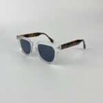 Lunette de soleil transparent noir 2063