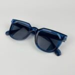 Lunette de soleil bleu noir 2063 - Image 2