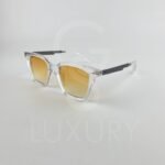 Lunette de soleil JMM carré transparent orange W6069 - Image 3