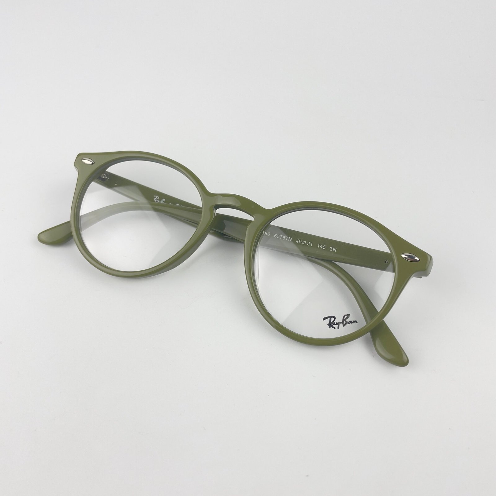 Lunette optique rayban rond vert 656757N