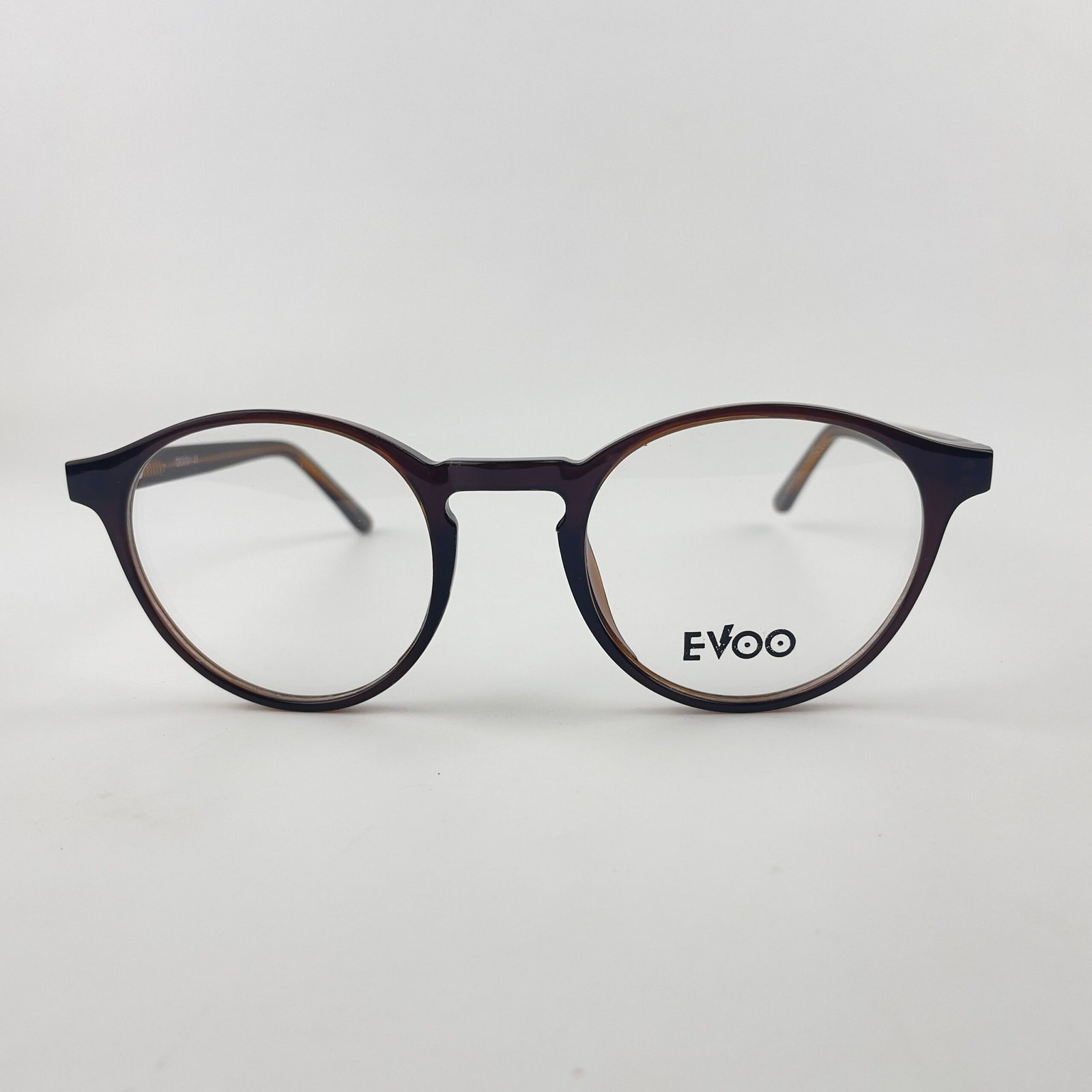 Lunette optique evoo rond marron 5367 – Image 3