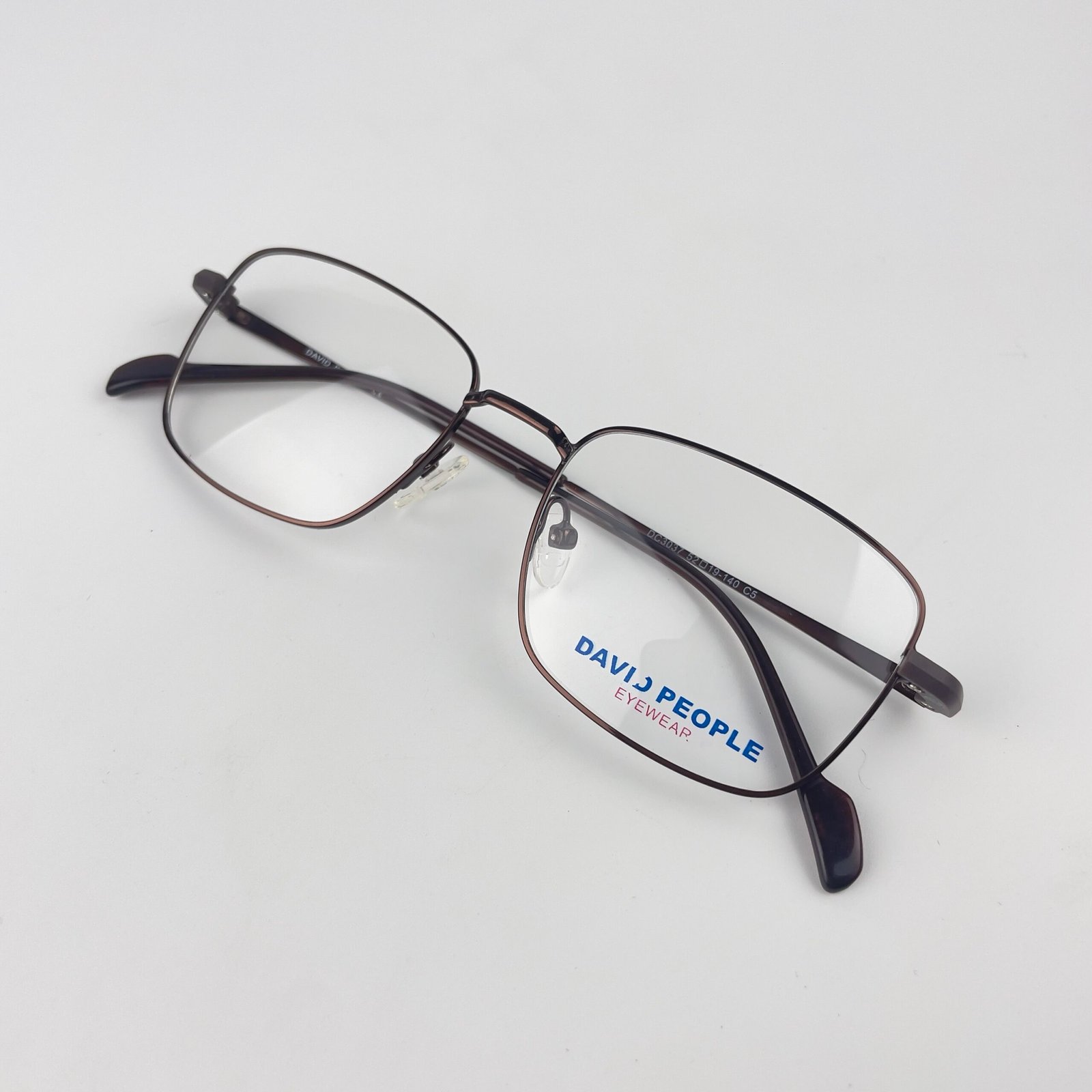 Lunette avec applique metal marron david people DC3037 – Image 2