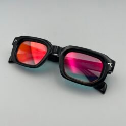 Lunette de soleil cartier noir 586 caméléon rouge